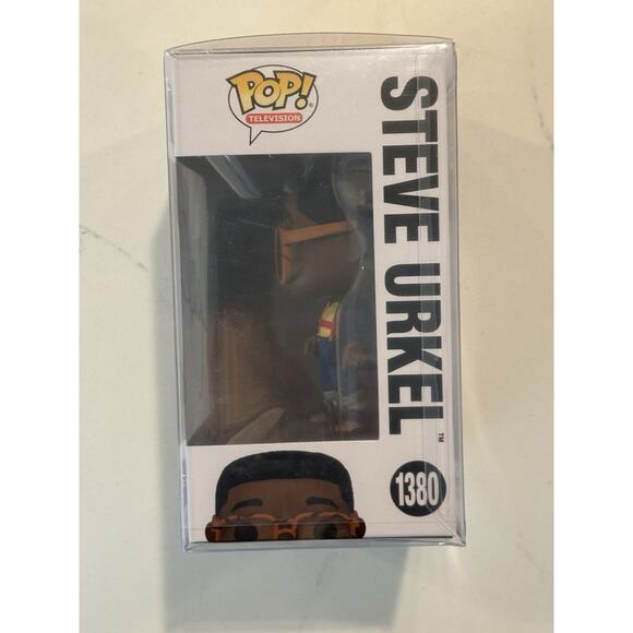 Signed Funko Pop TV Steve Urkel 1380 Autographed Gold Autograph - Picture 3 of 8